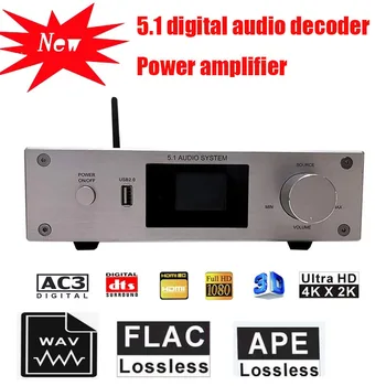 5.1 Lossless Audio Dekodér DTS, Dolby AC3, HDMI, USB, Bluetooth, Digitálny Zosilňovač Podporu set-top box, Blu ray, DVD, premietacie