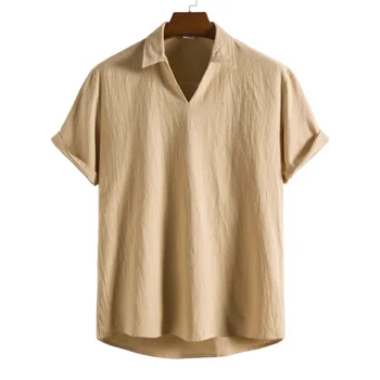 Najpredávanejším Produktom V roku 2022 pánskej Módy Trend Bežné Krátke puzdre Tričko Camisas Para Hombre