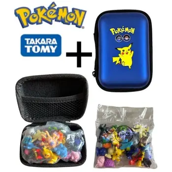 Tommy – 2-3 cm Pokemon figúrka, Pikachu cartoon hračky, bábiky, detské narodeninové darčeky, 24 ks/box
