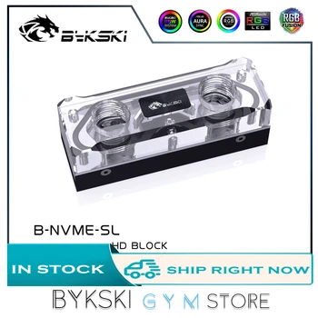 Bykski M. 2 SSD Blok, jednotky ssd (Solid State Disk Akryl Pevného Disku Liquild Chladnejšie, B-NVME-SL
