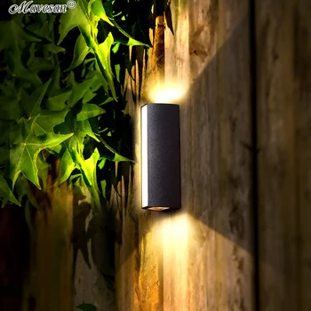 Exteriérový Vodotesný LED Nástenné Svietidlo Pre Záhradné Uličkou Predsieň, Chodbu, Kúpeľňu Nádvorie Posteli Dverách Villa Foyer Domov Sconce