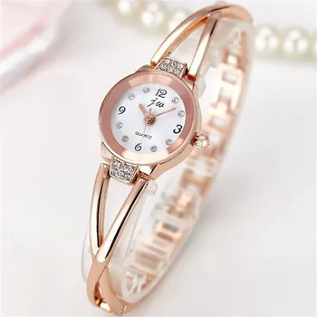 Nové Módne Drahokamu Hodinky Ženy, Luxusné Značky Náramok z Nerezovej Ocele Dámske hodinky Quartz Šaty Hodinky reloj mujer Hodiny