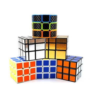 Neo Zrkadlo Magic Cube 3x3x3 Zlato, Striebro Profesionálne Rýchlosť Kocky Hádanky Cubo Magico Vzdelávacie Hračky Pre Deti, Dospelých Dary