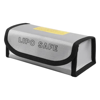 LiPo Batérie Skladovanie Taška Ohňovzdorné Explosionproof Bezpečnosti Taška Troch-Dimenzionální Bezpečné Stráže Plnenie Box Vrece Batérie Bezpečné Puzdro