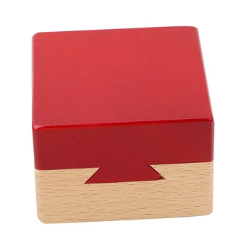 Tajné Box IQ Myseľ Drevené Puzzle Drevené Magic Box Teaser Dospelých Darčeky Kreatívne Vzdelávacie Hračky Montessori Kong Ming Zámok