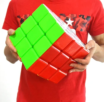 Hot Predaj Super Veľké 3x3x3 Kocka 18 cm bude 18,8 cm Magic Puzzle 3x3 Cubo magico Profesionálne Vzdelávacie Hračka pre dieťa najlepší darček