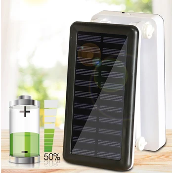 4 W Solárne Stolové Lampy Batérie, Lampy Prenosné Svietidlo Camping Cestovné Zložiť Stôl Svetlo USB Solárna Energia Nabíjateľná