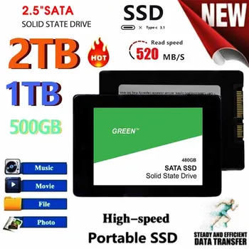 Prenosné 2TB SSD Štátu Notebook Univerzálne Pevného Disku Ploche Mieste M. 2 SSD 2280 (Solid State Drive) Pôvodný pre Notebooky Mobilné Telefóny
