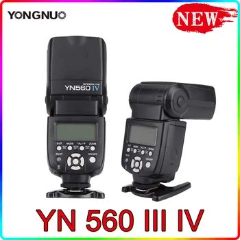 YONGNUO YN 560 III IV Bezdrôtový Master Blesk Speedlite pre Nikon Canon Olympus Pentax DSLR Fotoaparát Blesk Speedlite Originál