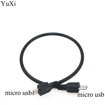 YuXi Micro USB OTG Kábel Male Micro USB Muž Plug Converter Adaptér, Dátový Kábel, Kábel 5-pin Micro USB Predlžovací Kábel