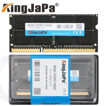 KingJaPa DDR3L 2G DDR3 4GB 8GB 1333Mhz 1600Mhz 1066Mhz so-DIMM 1.35 V 1,5 V Notebook RAM 204Pin Notebook Pamäte sodimm