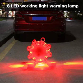 Auto Núdzové Osvetlenie Cesty Svetlice Výstražné LED Camping Svetlo Nočné Osvetlenie, Pomôže Flash Auto Maják Svetla Magnetické Polície Cestnej Svetlo