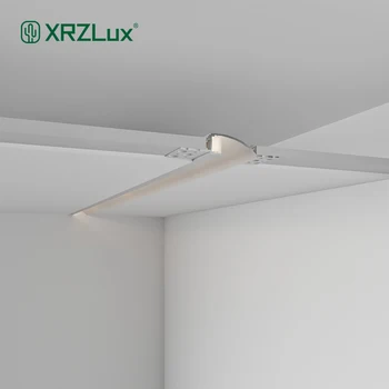 XRZLux LED Hliníkovým Profilom Osvetlenia bez Okrajov, Lineárny Čiarový Svetlá Stropné Kanál Led Wall Washer Lampa Pre Domáce Vnútorné Osvetlenie