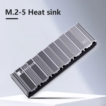 Jonsbo M. 2-5 M. 2 SSD, Chladenie Chladiča Hliníkovej Zliatiny M2 2280 ssd Pevný Disk Chladič s Termálnou Pad PC Tepelné Tesnenie