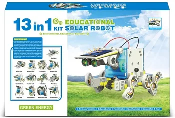 Skladom! Solárne Roboty 13 V 1 Konvertibilné Robot Auta Vzdelávacie Hračka DIY Robotické Stavebnice Solárne Budovy, Hračky pre Deti,