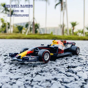 Bburago 1:32 2017 Red Bull RB13-33 Verstappen F1 s akryl display box die-cast zliatiny auto model kolekcie darček hračka