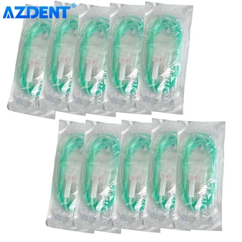 AZDENT 10PCS Zubné Zavlažovanie Trubice pre Implantát Chirurgické Jednotky Ústne Zavlažovanie Sterilné Hadice Hadice Auta s Prietoku Regulátor