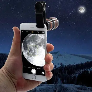 2022 NewMini Teleobjektív Telefón Objektív 8X Optický Zoom Vhodný pre Väčšinu Typov Mobilných Telefónov pre Cestovanie, Sledovanie Hry Fotografovanie