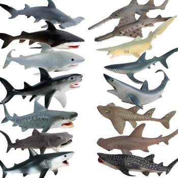 Oceán, More Life Model Hračky Simulované Shark Akčné Figúrky Zvierat Figúrka Vzdelávacie Hračky Darček pre Deti detský Domov Dekor