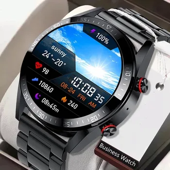 Xiao 454*454 AMOLED displej smart hodinky Vždy zobrazovať čas bluetooth zavolať miestnu hudbu Počasie smartwatch pre mužov Android