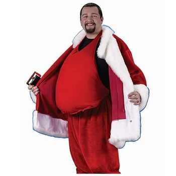 Vtipné Unisex Santa Claus Falošné Brucho Vianočné Fáze Show Rekvizity Príslušenstvo Zdobiť Cosplay Dediny Vianočný Večierok Veci 2022