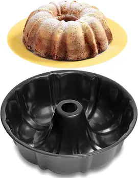 Sanwish 10 cm Non-Stick Bunte Tortu Pan, Ťažkých Uhlíkovej Ocele Skladaný Trubice Pečenie, Kolo Tekvica Tortu Formy na Rúry na Pečenie
