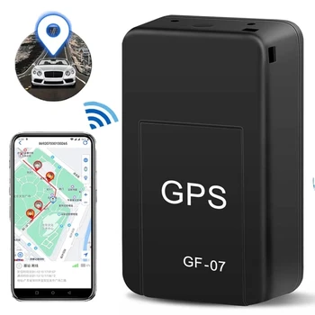 Magnetické Mini Auto Tracker GF-07 GPS Vozidla Požičovňa polohovacie zariadenie Anti-Theft Anti-stratil Locator Reálnom Čase Sledovanie Záznamu Trackerov