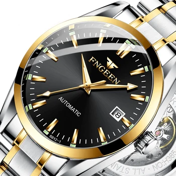 2020 Nové Obchodné Automatické Mechanické náramkové hodinky pre Mužov Svietiace Hodiny Obývacia Vodotesné Hodinky Top Značky Relogio Masculino