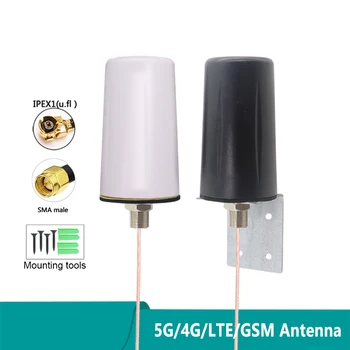 5G 4G GSM LTE Signál Boost Vodotesný IP67 Kabinetu Leteckých Wall Mount Full Band High Gain 15dbi Anténa S IPEX U. FL SMA samec