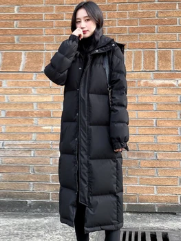 Zimné dámske Studenej Kabát Parkas Super Teplé Kabáty Bundy s Kapucňou Dlho Čalúnená Bunda Lacné, Veľkoobchod Ženy Oblečenie Snehu Outercoat