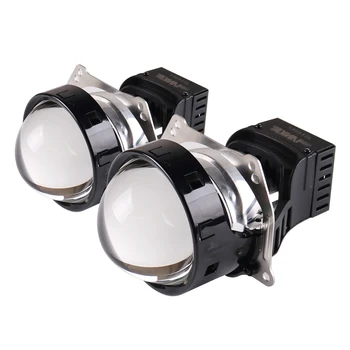 Sanvi Auto A8 PRO Bi-Led Objektív LED Projektor Svetlometu 3,0 palca 12V 44W 5500K Hella 3R G5 Dual Reflektor, Automatické Svetlá Svetlomet Nové