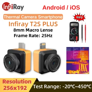 InfiRay Infračervené Tepelné Kamera pre Smart Telefón T2S Plus PCB Obvod Podlahy Tepla Detekcie T2L Vízia Nocturne Tepelnej Imager