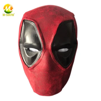 Superhrdina Červená Darebák Cosplay Maska Wade Winston Wilson Pokrývky hlavy EVA Prilba pre Dospelých Mužov-Jedna Veľkosť