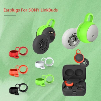 In-Ear Eartips Kryt pre Sony LinkBuds Non-slip Potu Dôkaz Pevné Slúchadlá Rukáv 5 Párov Mix Farieb pre Beh Gym Fitness