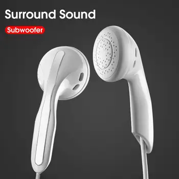 S8 In-ear Slúchadlá s Mikrofónom Megas Bass Line Kontrolu Vysokou Vernosťou Zvuku, Káblové Slúchadlá s Mikrofónom pre Mobilný Telefón,