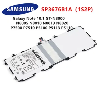 SAMSUNG SP3676B1A 7000mAh Batérie Pre Samsung Galaxy Note 10.1 GT-N8000 N8005 N8010 N8013 N8020 P7500 P7510 P5100 P5113 P5110