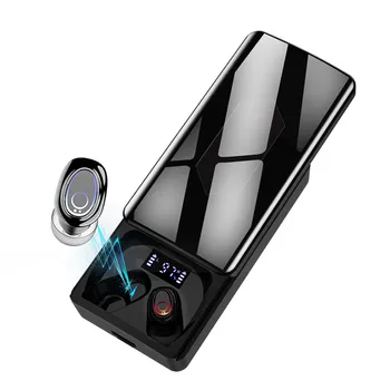 Y8 TWS Bluetooth Slúchadlá S 10000mAh Poplatok Prípade Power Bank Bezdrôtový 9D Stereo Športové Vodotesné Slúchadlá Módne Slúchadlá