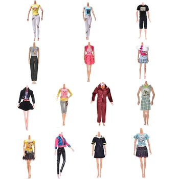 Elegantné Ručne Party Šaty Pre Barbie Bábika Kvetinový Bábika Šaty Šaty, Oblečenie Alebo Crystal Topánky Bábiky, Príslušenstvo Multi Štýly