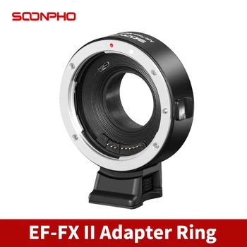 SOONPHO EF-FX II Adaptér Krúžok Canon EF Objektív Fujifilm Objektív Kompatibilný Fujifilm XT, XS X-E X-Pro X-H1 XH2, X-Kamera Anti-Shake