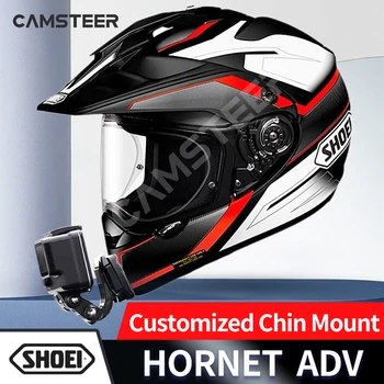 Shoei Hornet Adv Prispôsobené CNC Hliníkové Prilba Bradou Mount pre GoPro Max11 10 9 Insta360 Jeden x3 X2 Rs DJI Kamery Príslušenstvo