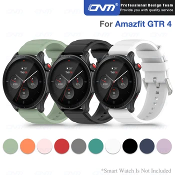 22 mm Sledovať Popruh pre Amazfit GTR 4 GTR4 Silikónový Smartwatch Náramok Nahradenie Correa Pre Amazfit GTR 3 Pro/GTR 2 2E