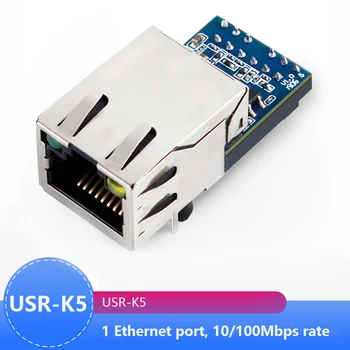 USR-K5 UART na Ethernet Moduly S drobná veľkosť Serial Prevodník Ethernet Moduly integrované s TCP/IP protokol