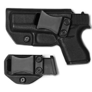 Glock 43 Kydex Závesu vo Vnútri Opasok TABÚĽ Časopis Dopravcu Mag Držiteľ Skryté Vykonávať 9mm G43 6 RoundClip CCW Puzdro