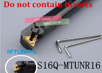 S16Q-MTUNR16,vnútorné sústruženie nástroj Factory zásuviek, peny,nudné, bar,cnc,stroj,Factory Outlet