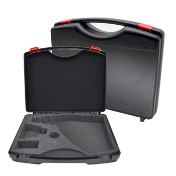 PP plastový kufor prenosné hardvéru tool box prípade s penou pre teplovzdušná pištoľ sušič na vlasy teplovzdušné pištole multifunkčné