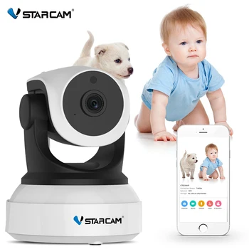 Vstarcam Baby monitor 720P, Wifi, Bezpečnostné IP Kamera IR Nočné Videnie Nahrávanie Zvuku Dohľadu nad Bezdrôtovou HD IP Kamera C7824WIP