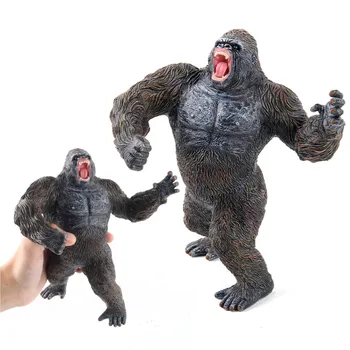 Simulácia dinosaura animal model Pevné tyrannosaurus King Kong orangutan dinosaura ornament hračka