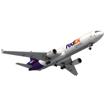 1:100 Fedex MD-11 Lietadiel DIY 3D Papier Karty Model stavbou Konštrukcia Hračky Vzdelávacie Hračky Model