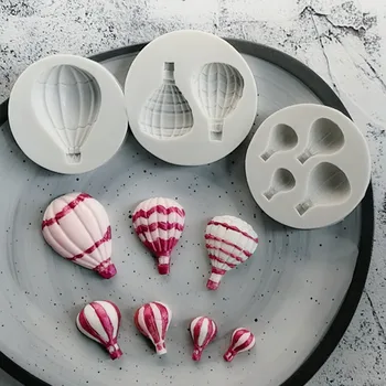 Balón tvar silikónové formy DIY fondant tortu jelly suché Pez formy mydlo ornament plesní