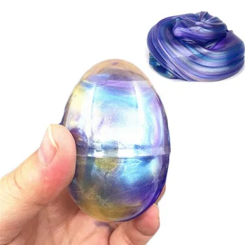 Galaxy Farebné Crystal Ball Blato Kreatívne Modelovanie Deti Inteligentné Magic Lesklé Sliz Deti Hliny Putty Hračky Sliz Načechraný